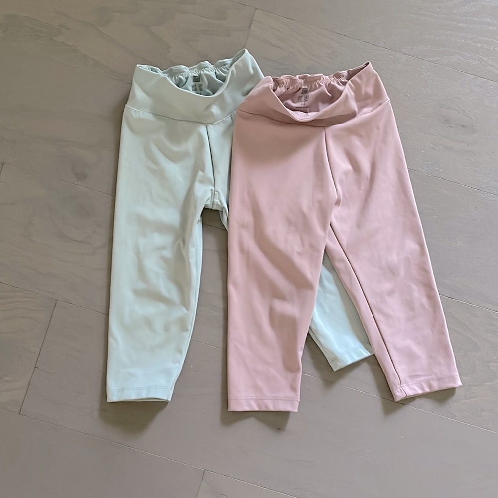 Toddler girl yoga pants in size 3-4t! Set of 2!